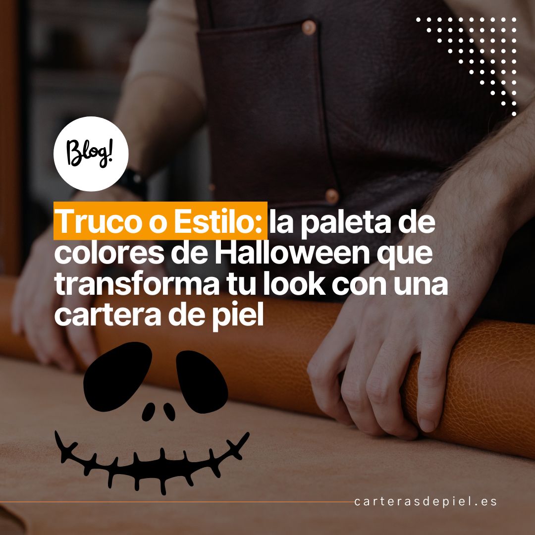 Truco o Estilo: la paleta de colores de Halloween que transforma tu look con una cartera de piel